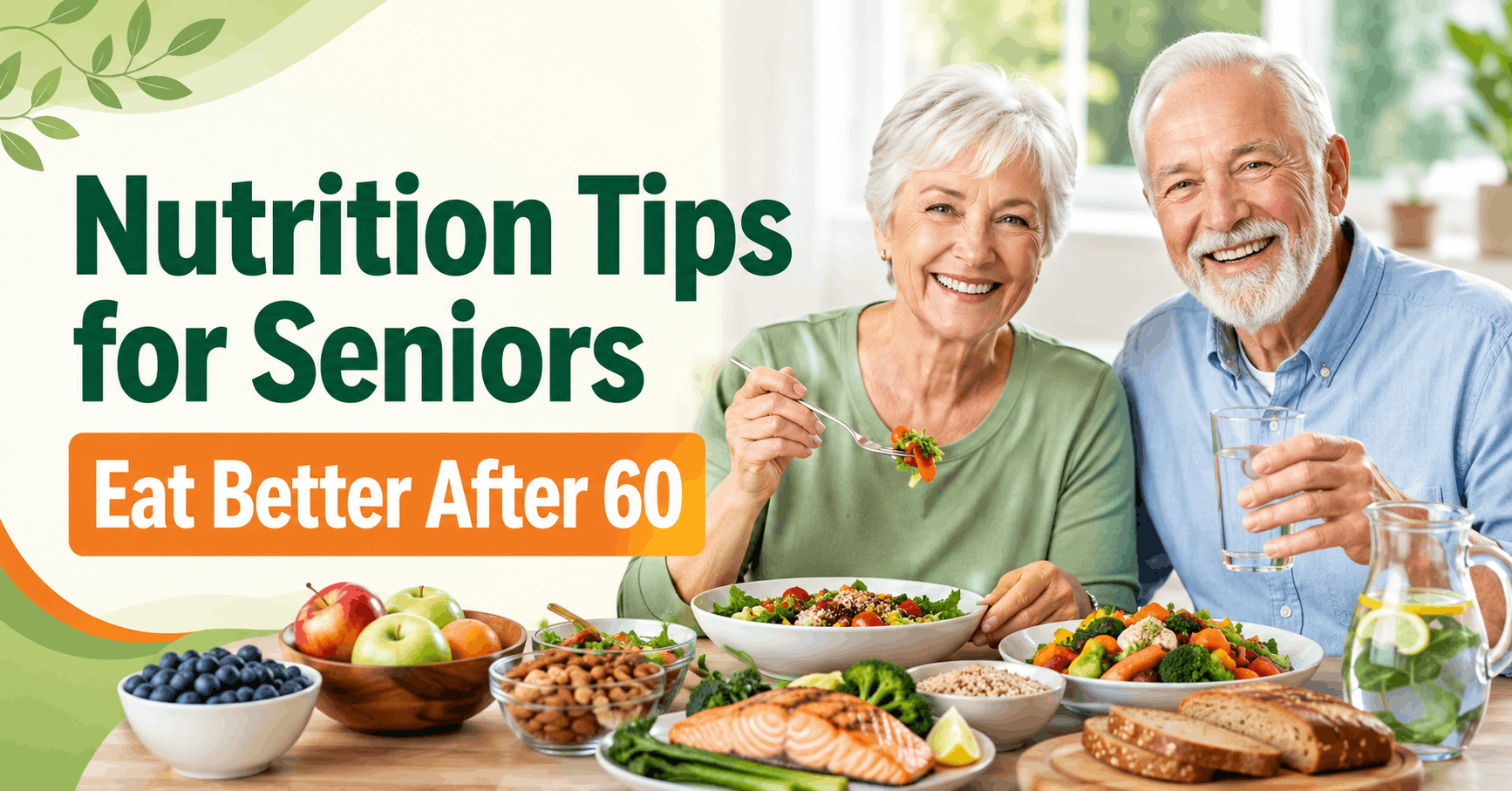 Nutrition Tips for Seniors – Eat Better After 60 Essential Nutrition Tips Every Senior NeedsNutrition Tips for Seniors – Eat Better After 60 Essential Nutrition Tips Every Senior Needs